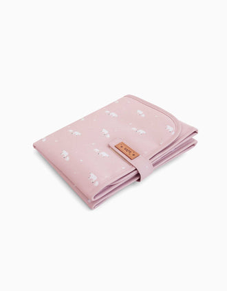 Matelas à Langer Portable Saro, Polaris Pink