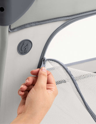 Travel Cot Sleep N Easyfold Hauck, Grey