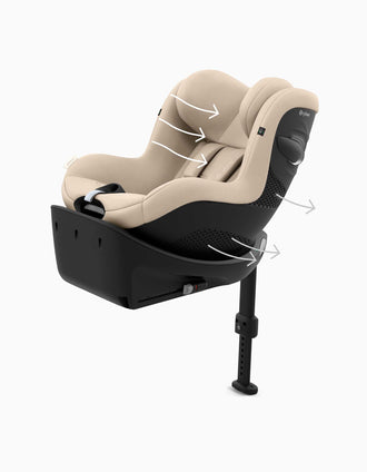 Car Seat I-Size Sirona GI Cybex, Almond Beige