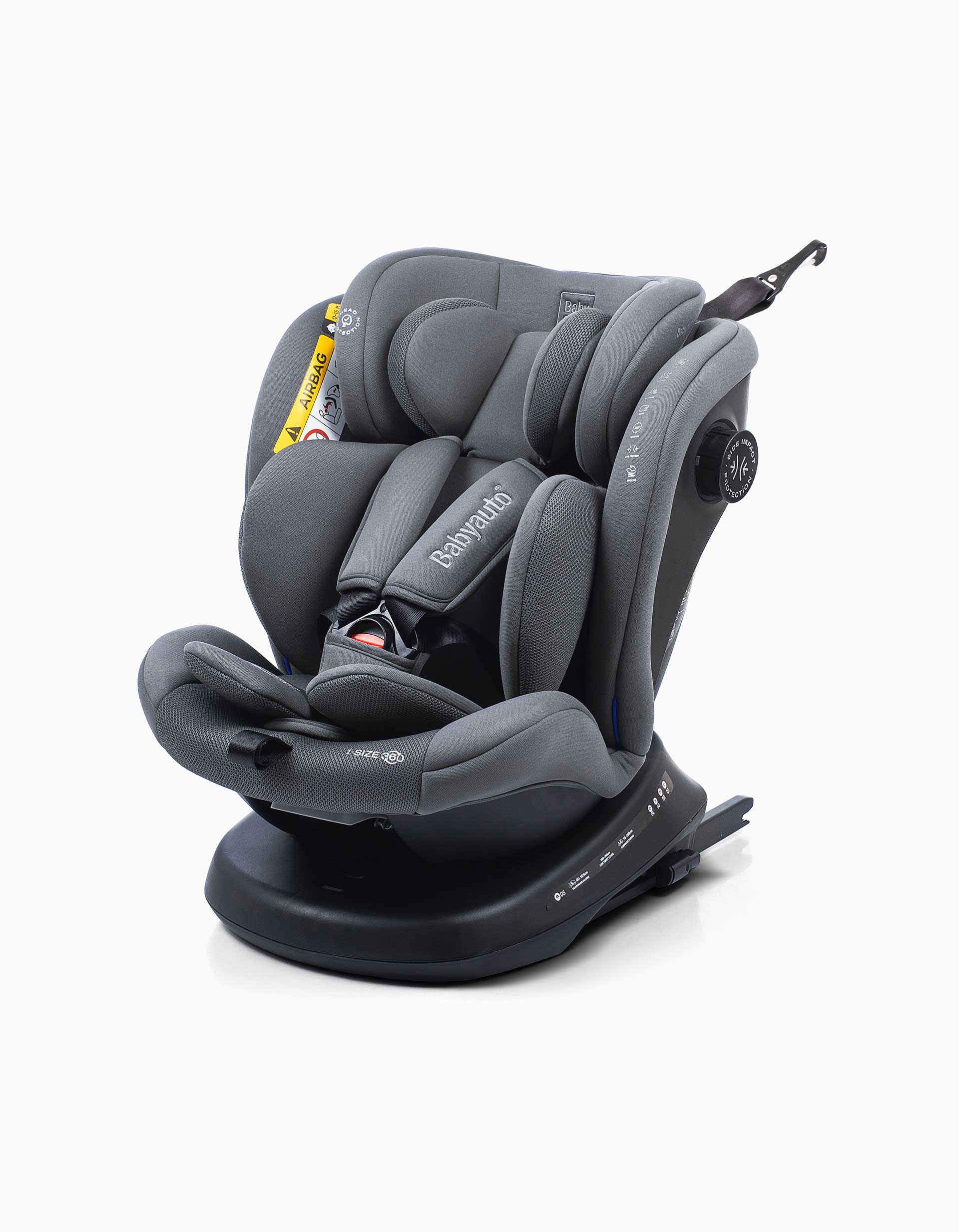 Car Seat I-Size Aprecia BabyAuto (40-150 cm), Grey