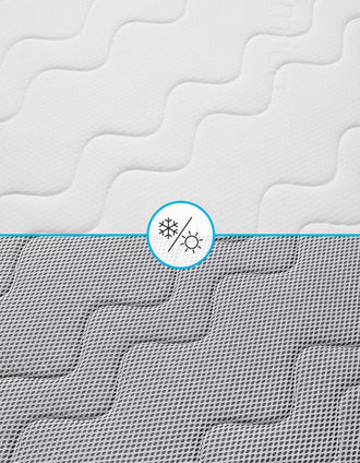 Colchão para Berço Lupi Visco Cool ECUS Kids 140x70 cm