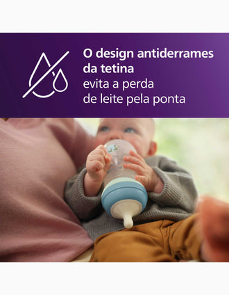 Biberão Noturno Natural Response Philips Avent 260 ml