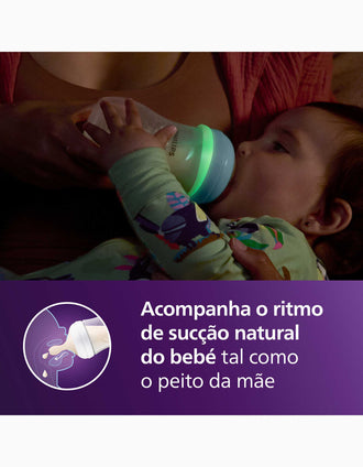 Biberão Noturno Natural Response Philips Avent 260 ml