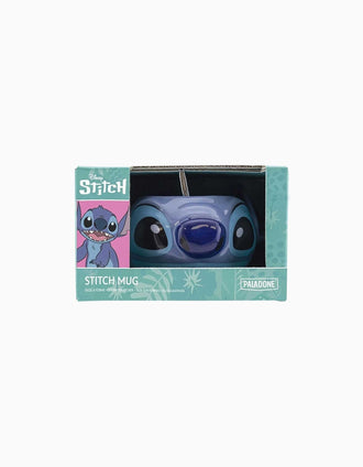 Mug with 3D Disney Stitch 450 ml, blue