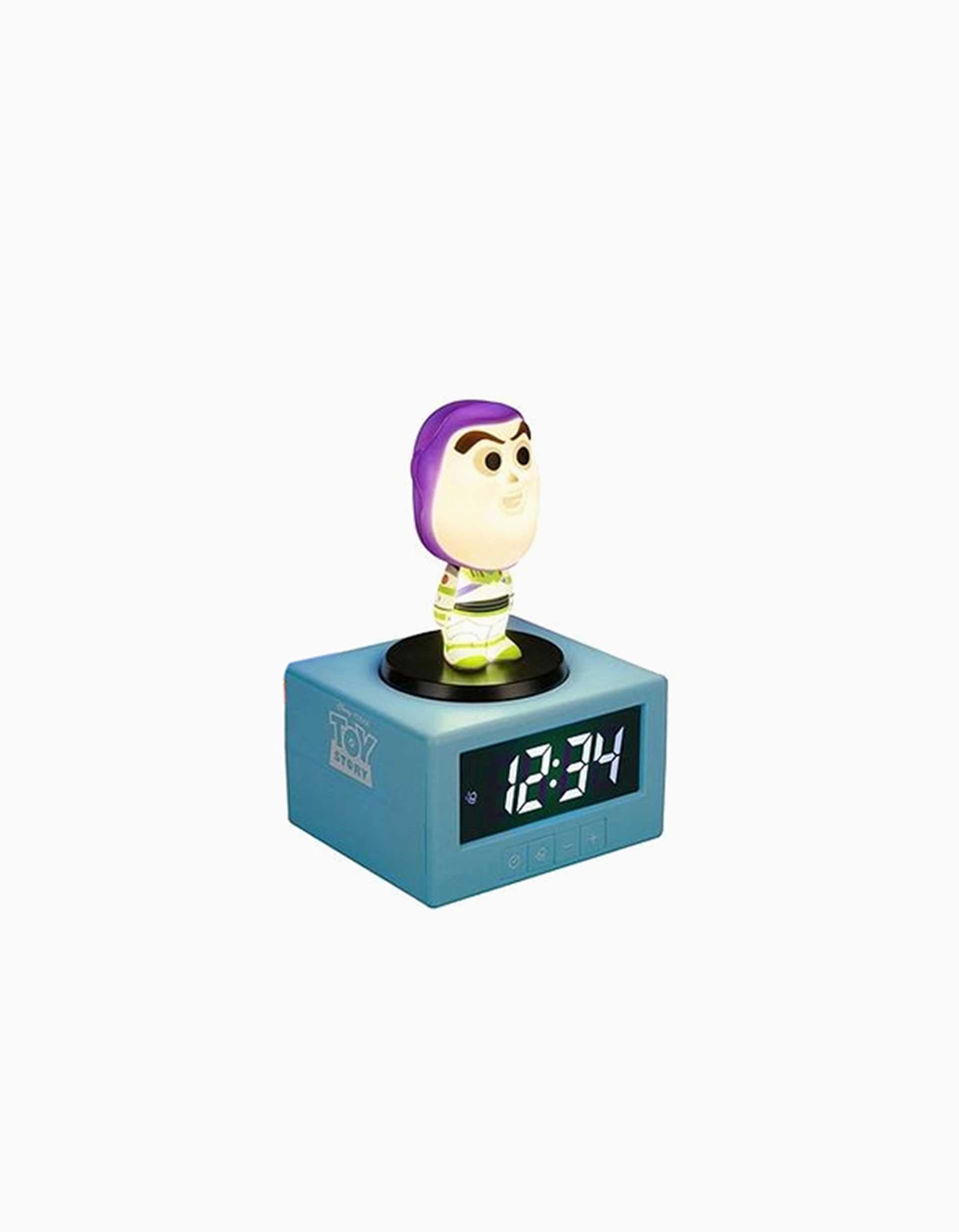 Alarm clock with night light Disney Buzz Lightyear for children