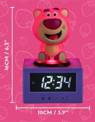 Alarm clock with night light Disney Lotso for children