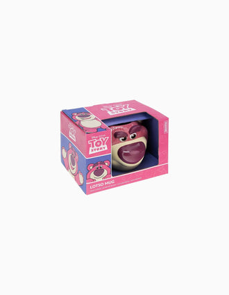 Mug with 3D Disney Lotso 680 ml, pink