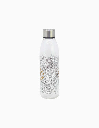 Water bottle Disney Mickey Mouse Signature 980 ml, white