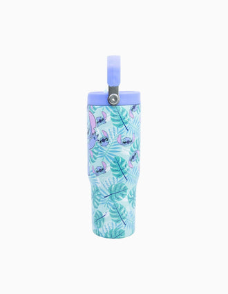 Thermal cup with handle Disney Stitch Aloha 860 ml, blue