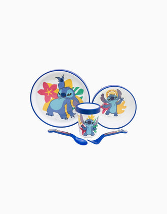 5-piece meal set Disney Stitch for children