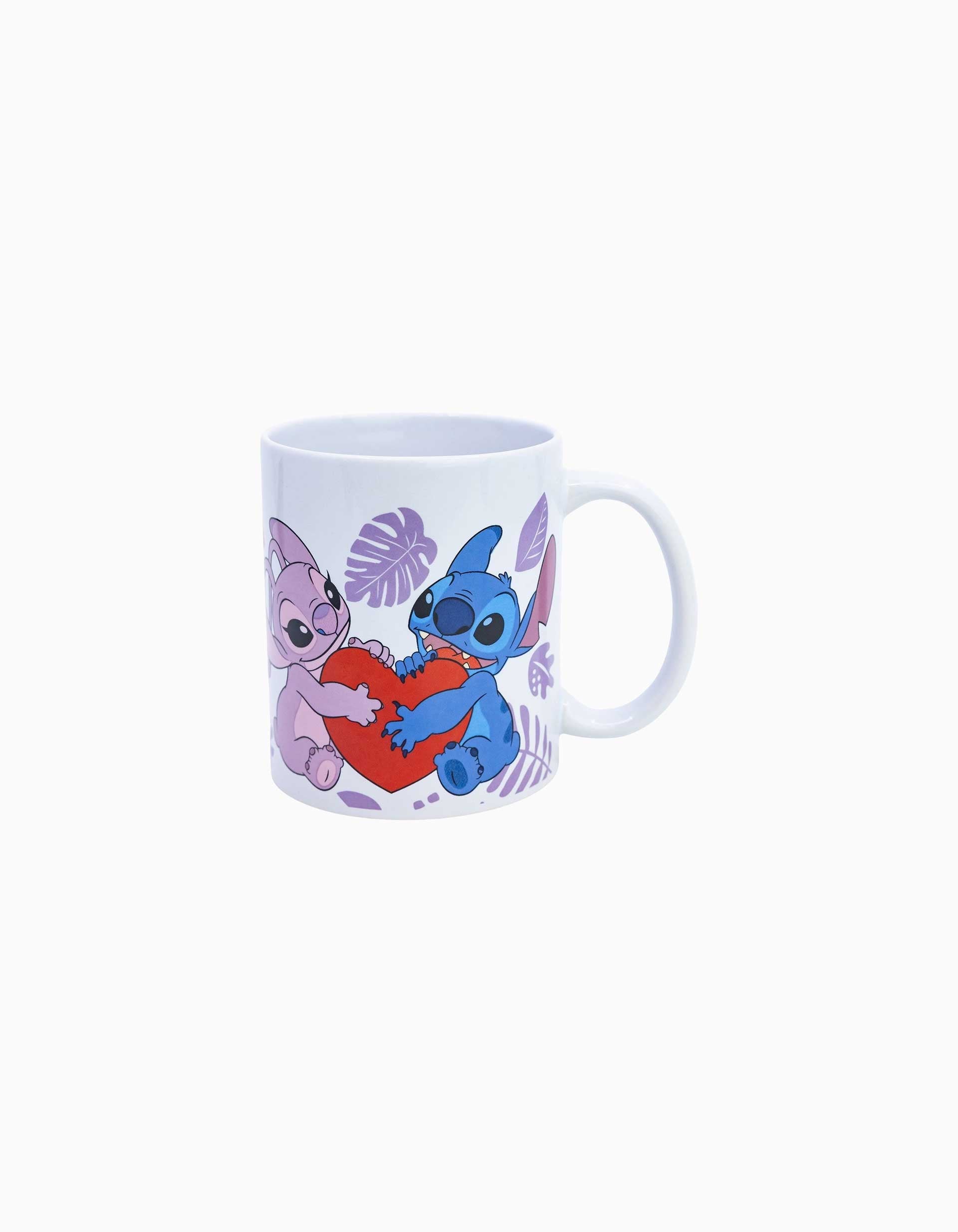 Ceramic mug Disney Stitch & Angel Safe 325 ml