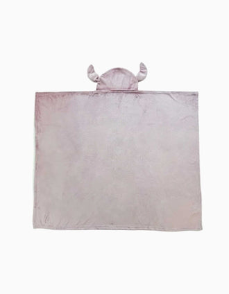 Hooded blanket Disney Angel, pink