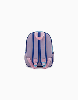 Backpack with 3D print Disney Frozen for babies and children, blue/pink