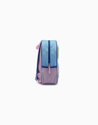 Backpack with 3D print Disney Frozen for babies and children, blue/pink