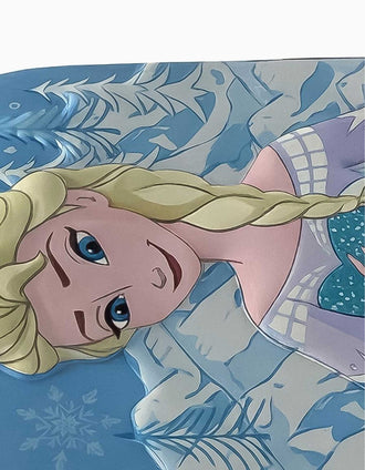Backpack with 3D print Disney Frozen for babies and children, blue/pink