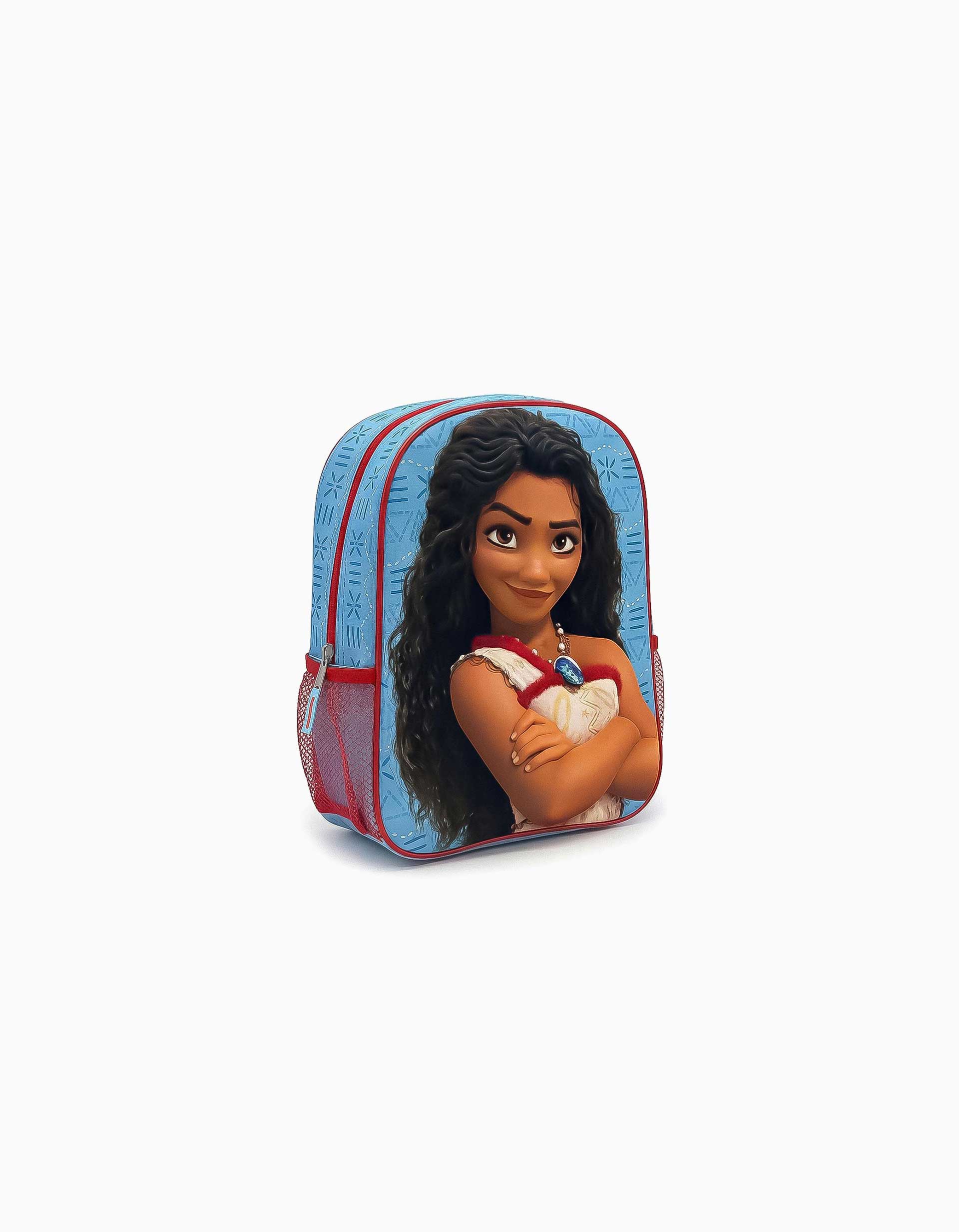 Backpack with 3D print Disney Moana for babies and children, blue