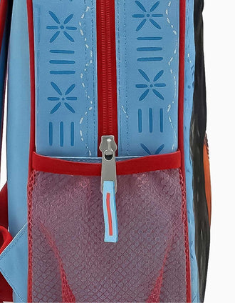 Backpack with 3D print Disney Moana for babies and children, blue