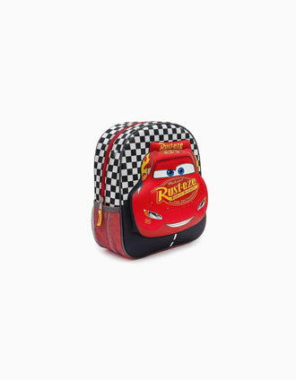 Backpack with 3D print Disney Cars for babies and children, multicolour