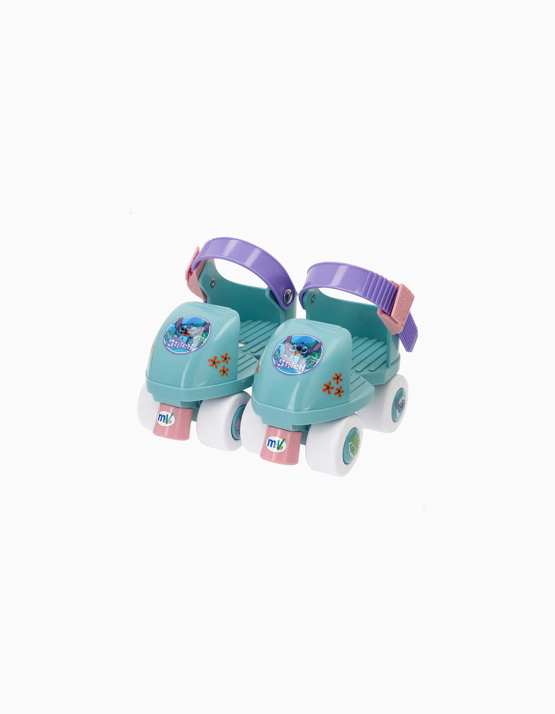 4-wheel roller skates Disney Stitch for children, blue