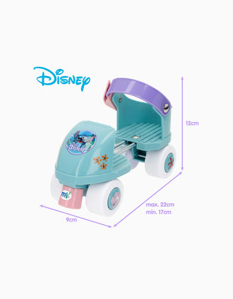 4-wheel roller skates Disney Stitch for children, blue