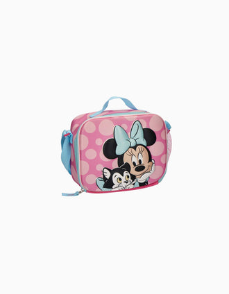 Insulated lunchbox Disney Minnie & Figaro for babies and children, pink