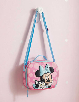 Insulated lunchbox Disney Minnie & Figaro for babies and children, pink