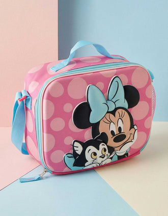 Insulated lunchbox Disney Minnie & Figaro for babies and children, pink