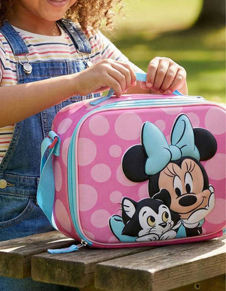 Insulated lunchbox Disney Minnie & Figaro for babies and children, pink