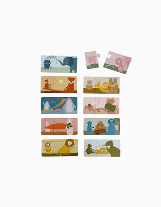 Boîte à Puzzles Animaux 20 Pcs Trixie 2A+