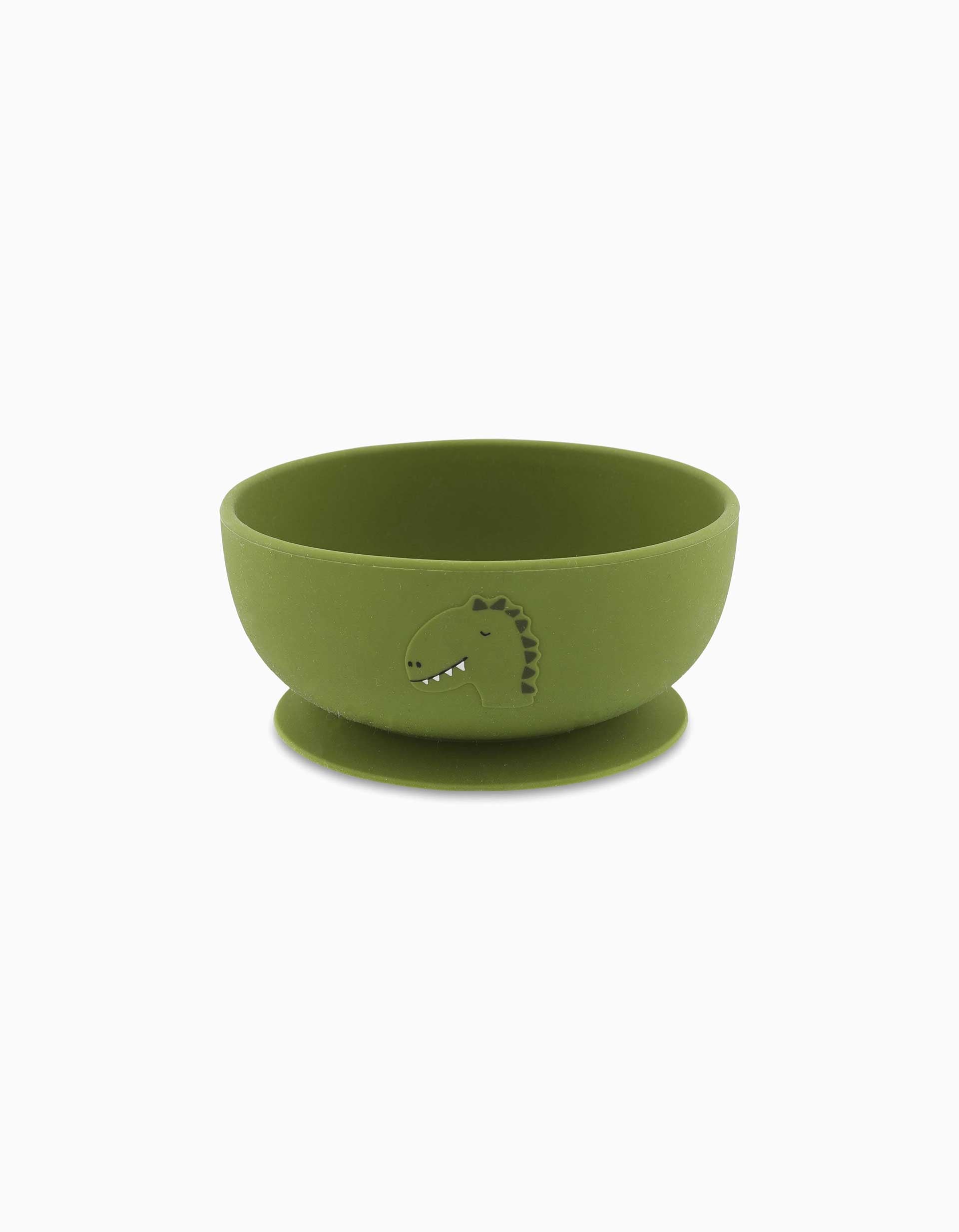 Silicone Bowl with Suction Base Mr. Dino Trixie 4M+, Green