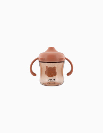 Sippy Cup with Handles Mrs. Cat Trixie 4M+, Pink