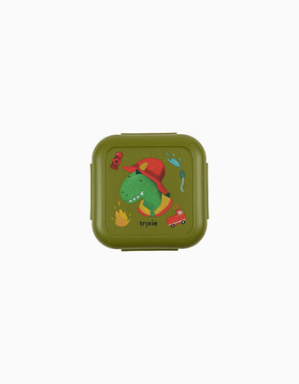 Boîte à Goûter avec Clip Mr. Dino Trixie, Vert