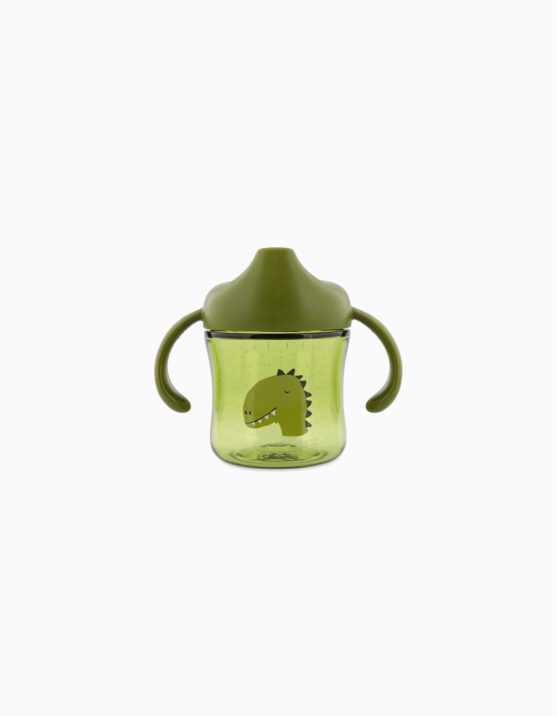 Sippy Cup with Handles Mr. Dino Trixie 4M+, Green