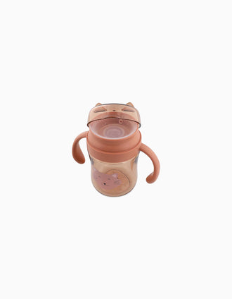 Vaso 360º con Asas Mrs. Cat Trixie 6M+, Rosa