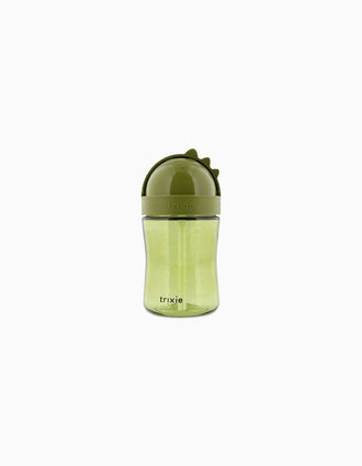 Gobelet avec Paille Mr. Dino Trixie 9M+, Vert