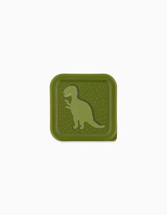 Lot de 3 Boîtes à Goûter Mr. Dino Trixie, Vert