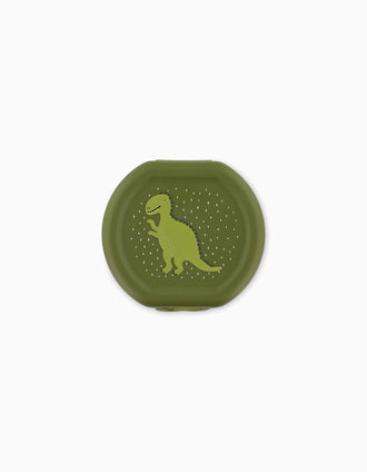 Pack de 2 Fiambreras con Clip Mr. Dino Trixie, Verde