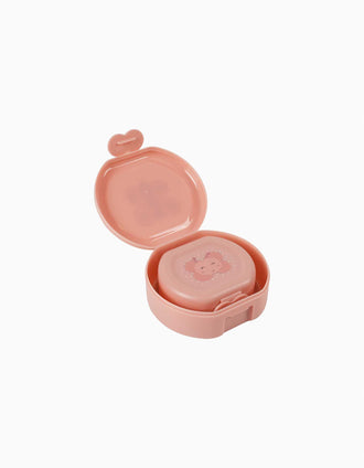 Lot de 2 Boîtes à Goûter avec Clip Mrs. Butterfly Trixie, Rose