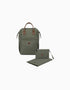 Mochila Muda-Fraldas 2-em-1 Bebe Confort, Mineral Green