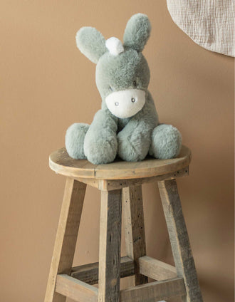 Burro de Peluche Loulou Nattou 0M+, Verde