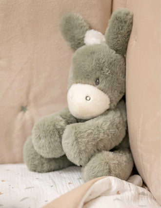 Burro de Peluche Loulou Nattou 0M+, Verde