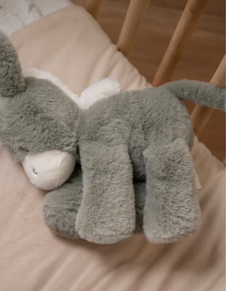 Burro de Peluche Loulou Nattou 0M+, Verde