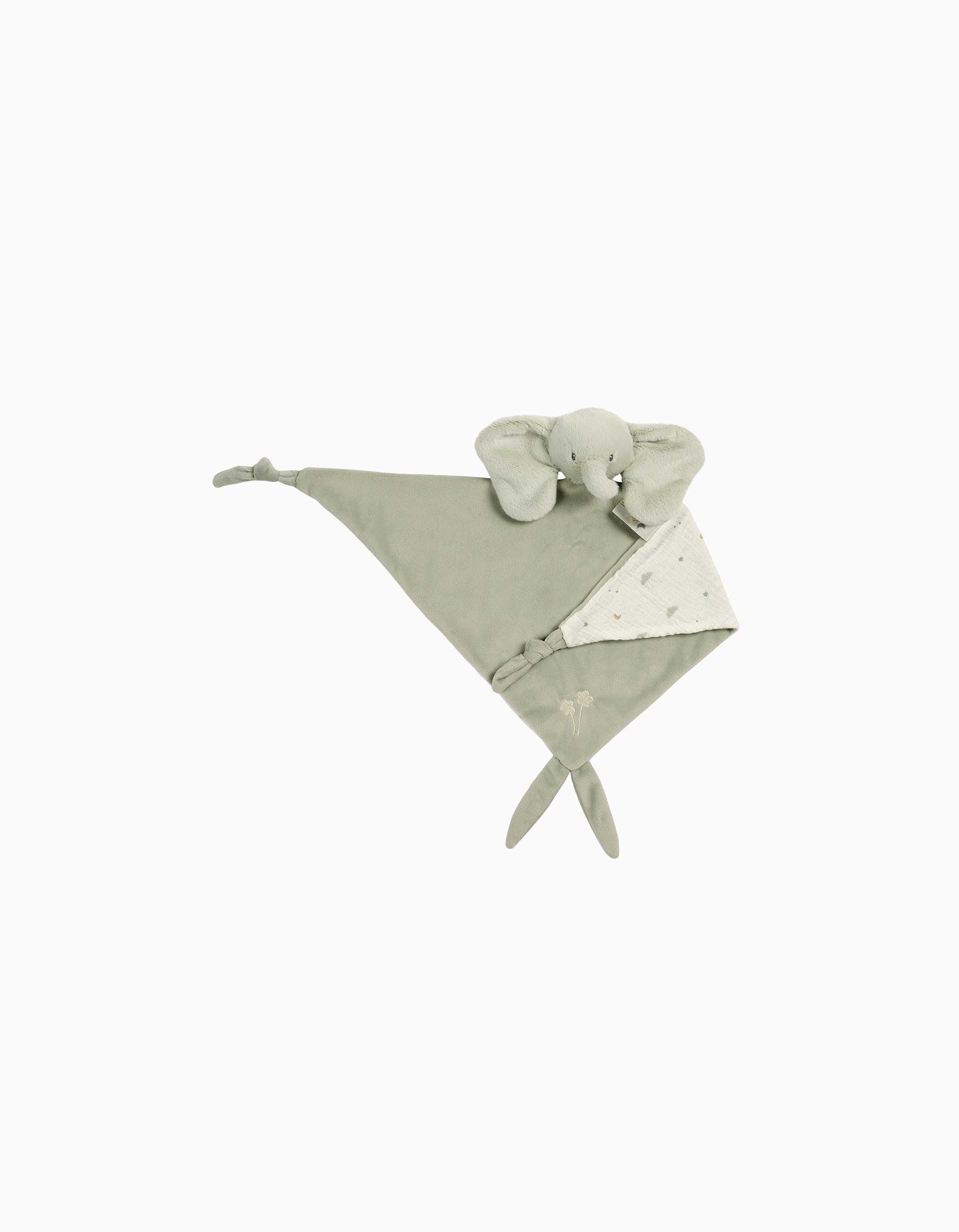 Maxi Doudou Elefante Nattou 0M+, Verde