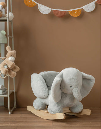 Balancín Elefante Loulou Nattou 10M+, Verde