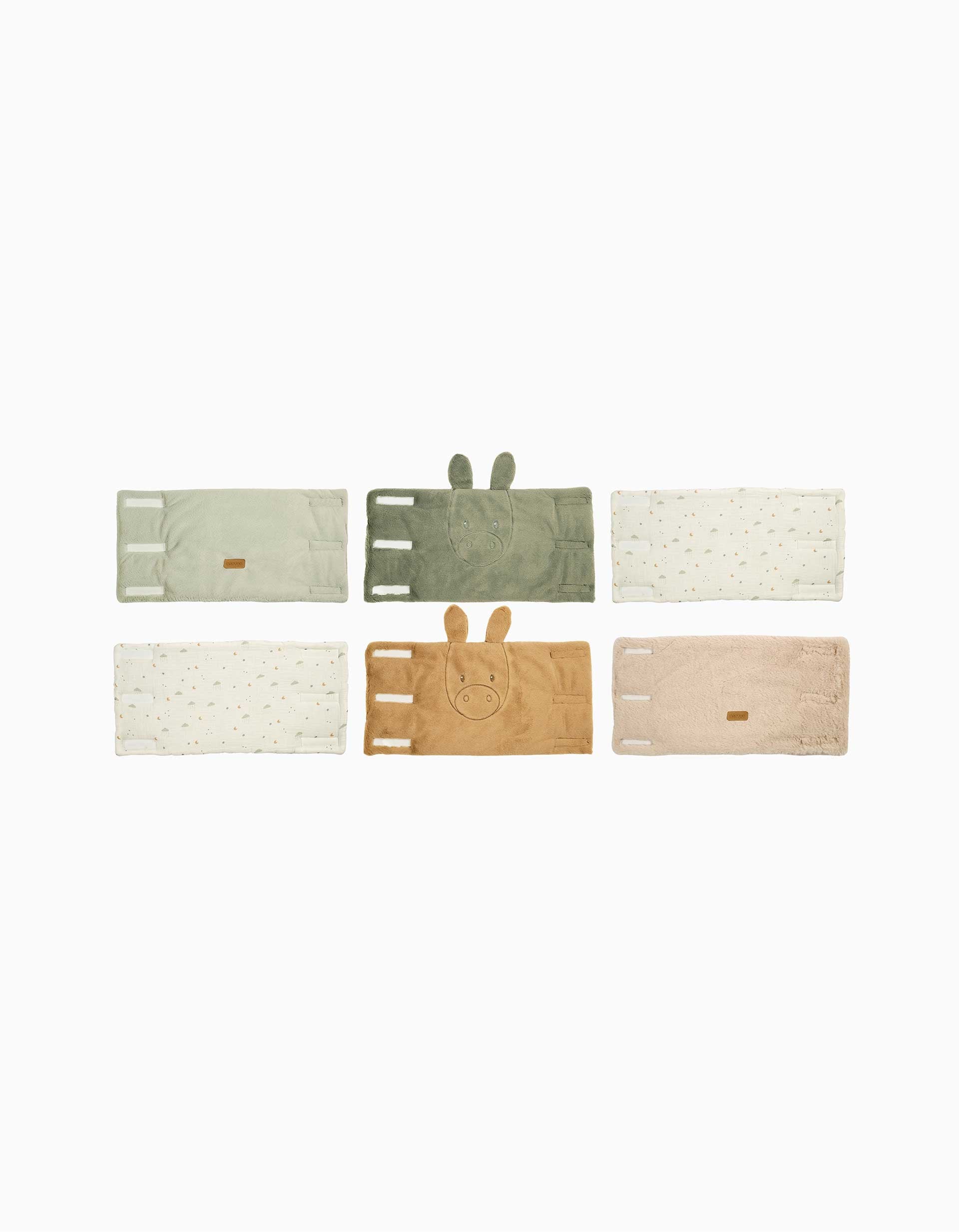 Protectores de Barrotes de Cuna 6 Pzs Loulou Nattou 0M+