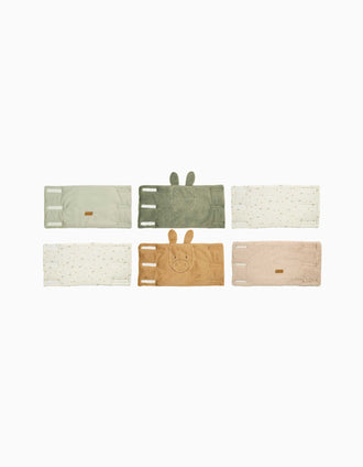 Protectores de Barrotes de Cuna 6 Pzs Loulou Nattou 0M+