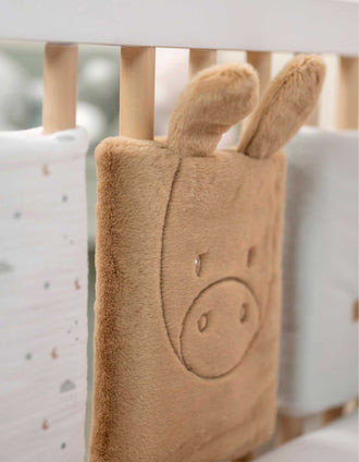 Protectores de Barrotes de Cuna 6 Pzs Loulou Nattou 0M+