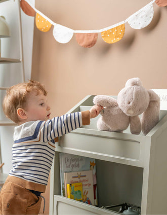 Conejo de Peluche Loulou Nattou 0M+, Arena