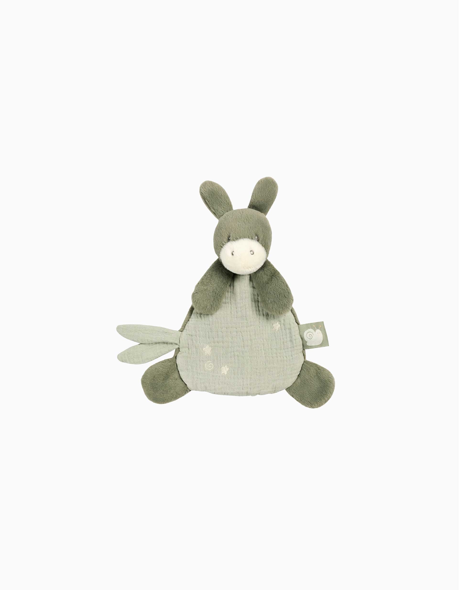 Mini Doudou Burro Nattou 0M+, Verde