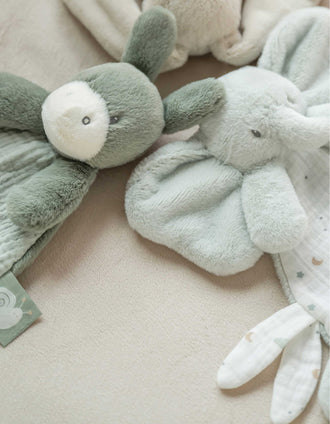 Mini Doudou Burro Nattou 0M+, Verde